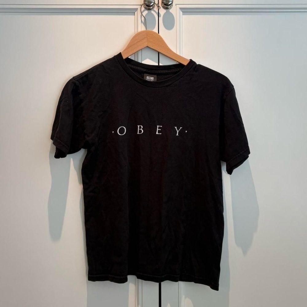 Obey Charcoal Tee
